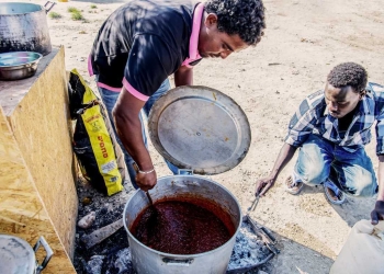 סיר עדשים בלב מדבר