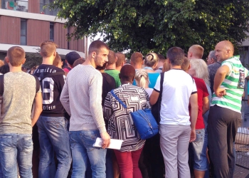 לשכת רשות האוכלוסין ברחוב סלמה בתל אביב, השבוע