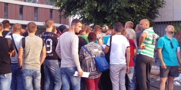 לשכת רשות האוכלוסין ברחוב סלמה בתל אביב, השבוע