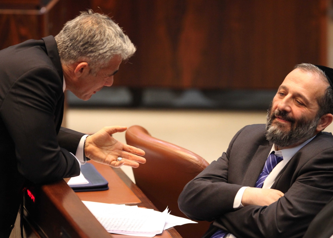 יאיר לפיד ואריה דרעי