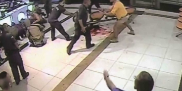 צילום ממצלמות האבטחה