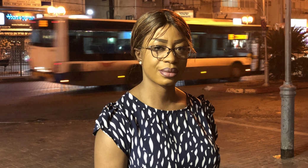 "אני כל כך שמחה שנתנו לנו את הסיכוי להישאר כאן" | צילום: עינת פישביין