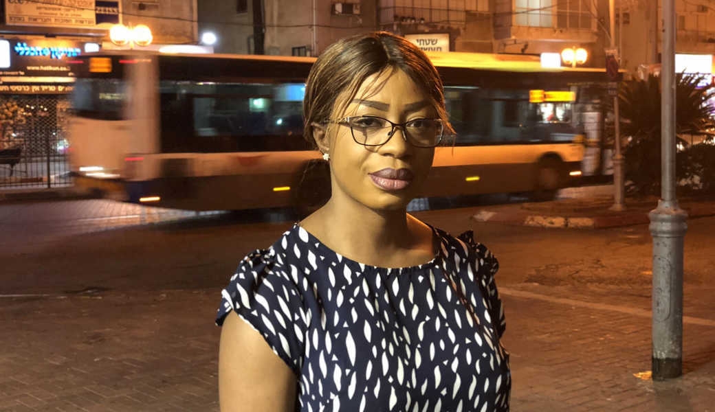 "אני כל כך שמחה שנתנו לנו את הסיכוי להישאר כאן" | צילום: עינת פישביין