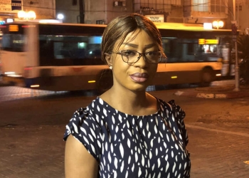 "אני כל כך שמחה שנתנו לנו את הסיכוי להישאר כאן" | צילום: עינת פישביין