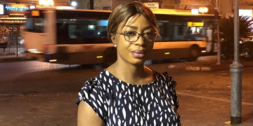 "אני כל כך שמחה שנתנו לנו את הסיכוי להישאר כאן" | צילום: עינת פישביין