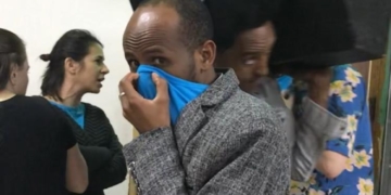 אחד מנפגעי האירוע הערב, במרכז לנשים אריתראיות בתל אביב