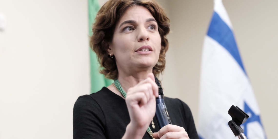 תמי זנדברג. רוצה שותפות יהודית ערבית. עכשיו באים? | צילום: אתר מרצ
