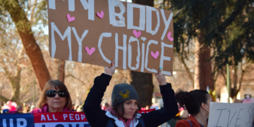 הפגנה על זכות האישה על גופה בוושינגטון ארה״ב | שאטרסטוק