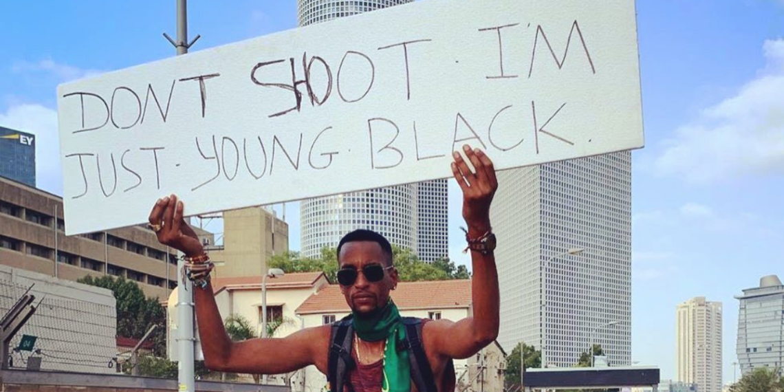 don't shoot i'm just young black