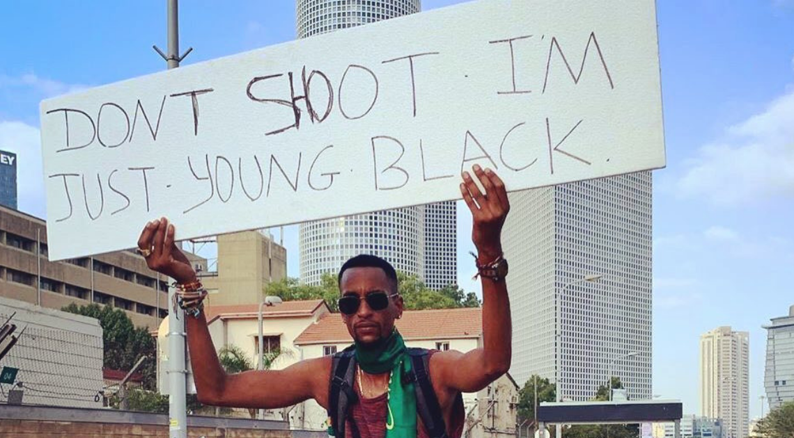 don't shoot i'm just young black