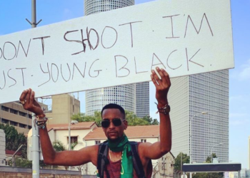 don't shoot i'm just young black