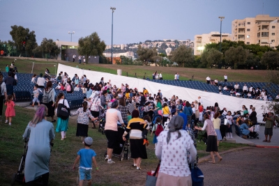 הפרדה מגדרית בעפולה | צילום | מאיר וקנין, פלאש 90