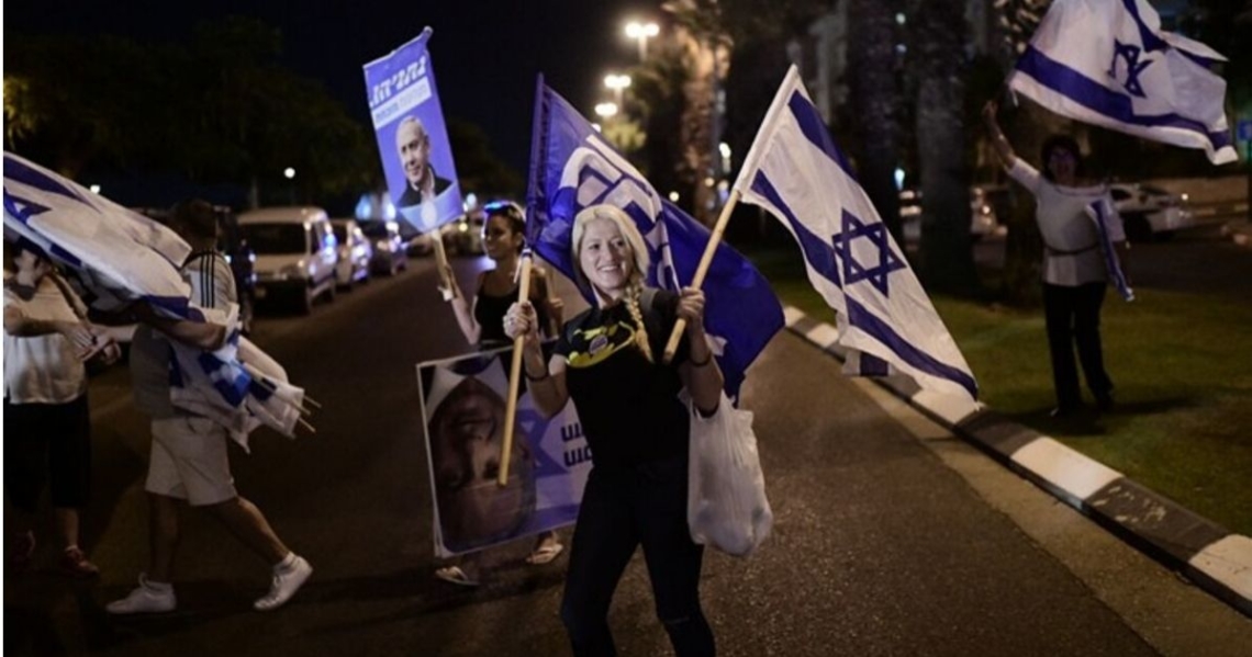 ההפגנה אתמול בכיכר גורן | צילום: תומר נויברג, פלאש 90