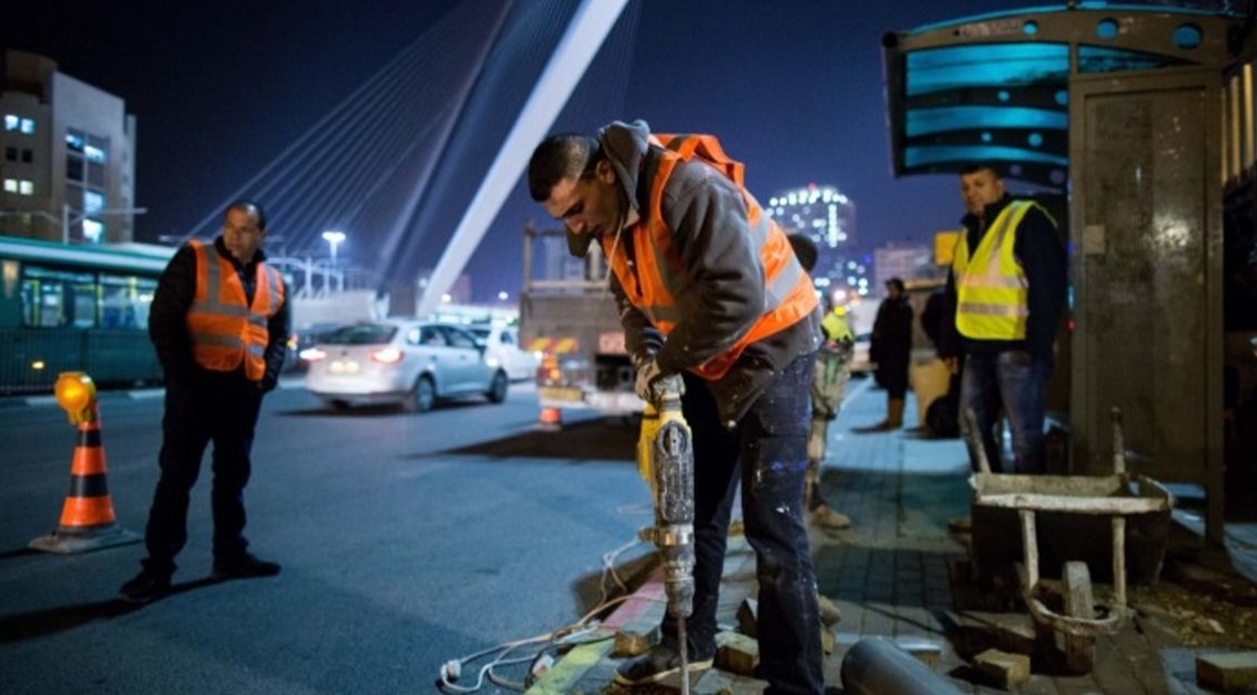 עובדי עיריית ירושלים || יונתן סינדל, פלאש 90