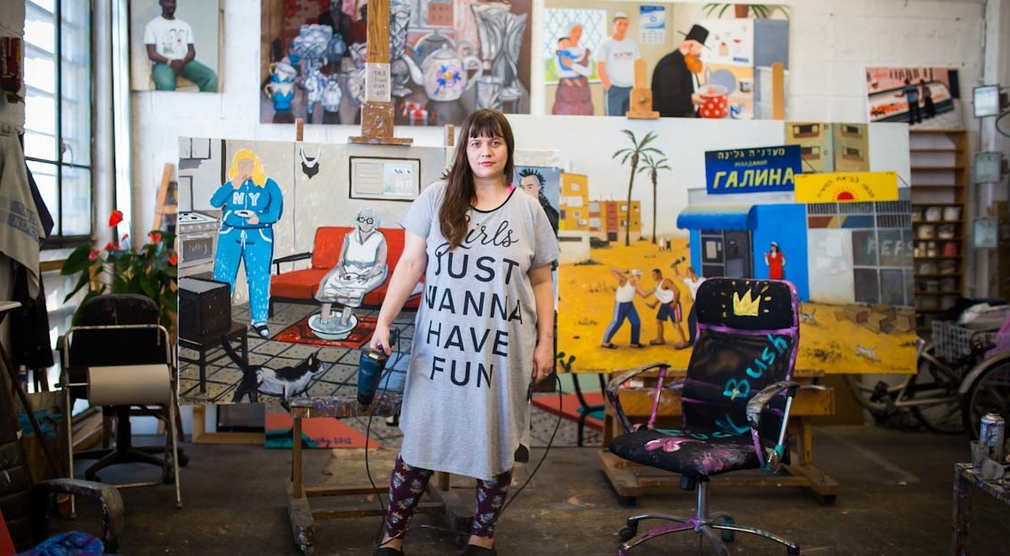 זויה צ'רקסקי | צילום: אילונה גולדשטיין