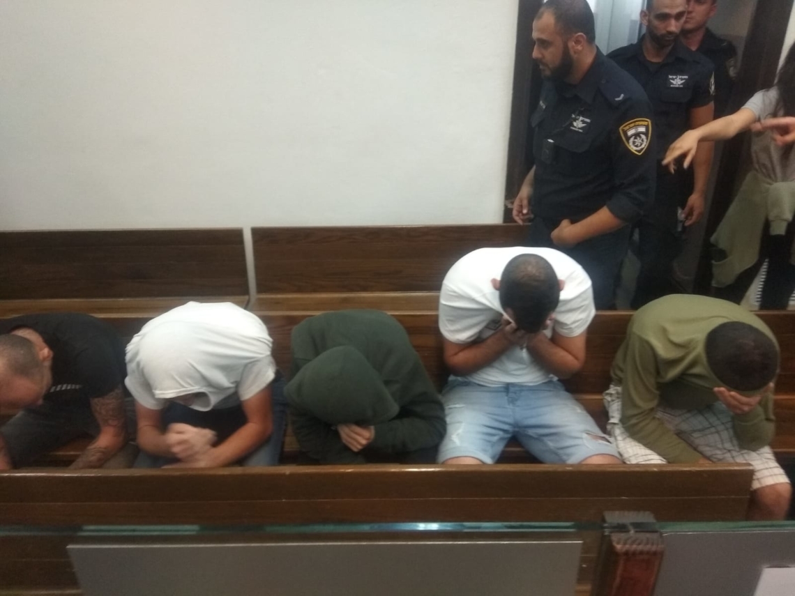 עצורי פרשת הטלגרם  בבית המשפט