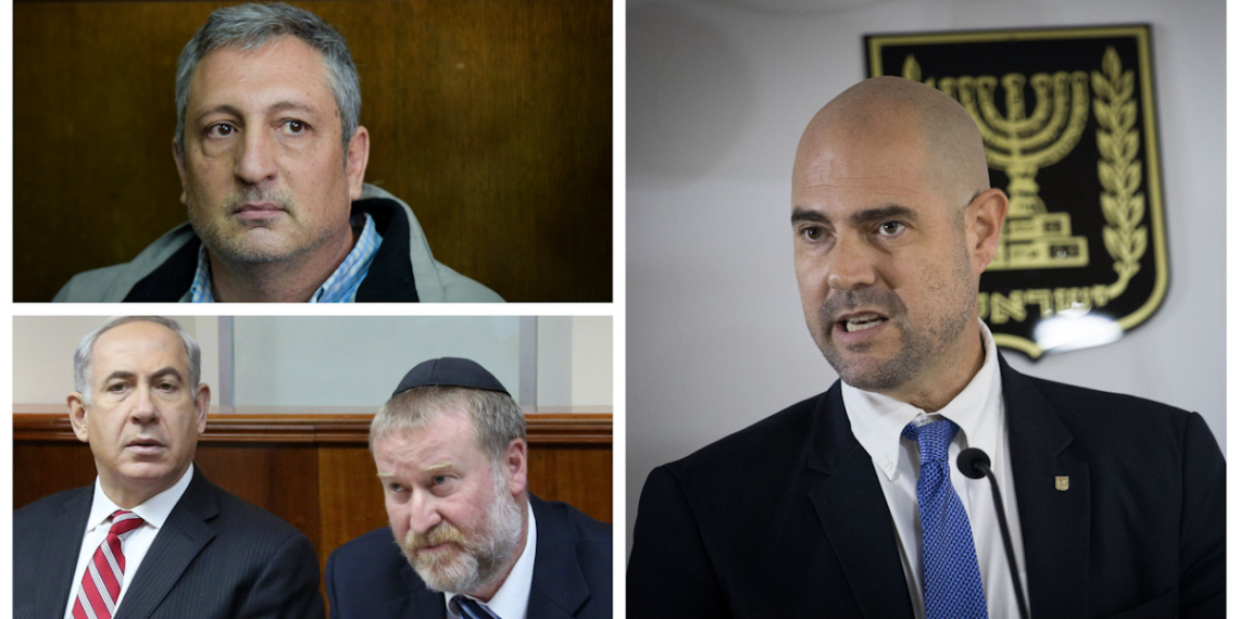 אוחנה, מנדלבליט, ביבי וחפץ | צילום: פלאש90