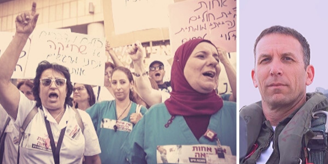 מתן כהנא ושביתת האחיות | קרדיט: דוברות הימין החדש, ויונתן סינדל, פלאש 90