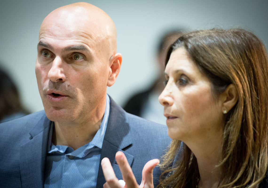 אפי נוה ועו״ד אילנה סקר 2017 | צילום: יונתן זינדל פלאש90