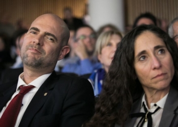 אורלי בן ארי, המיועדת לפרקליטת המדינה, ואמיר אוחנה | אוליבייה פיטוסי, פלאש 90