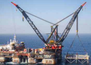 אסדת לווייתן | צילום מרק ישראל סלם, פלאש90