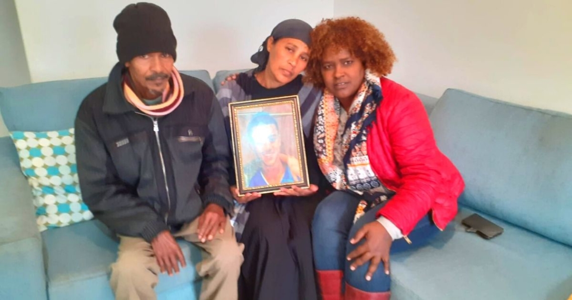 ממאיי ואתלאי, הוריו של יהודה ביאדגה  - עם הכתבת שולה מולא