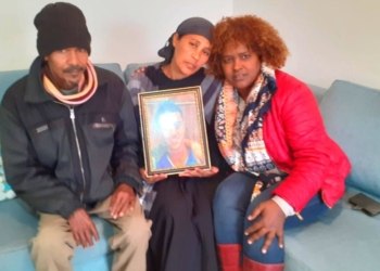 ממאיי ואתלאי, הוריו של יהודה ביאדגה  - עם הכתבת שולה מולא