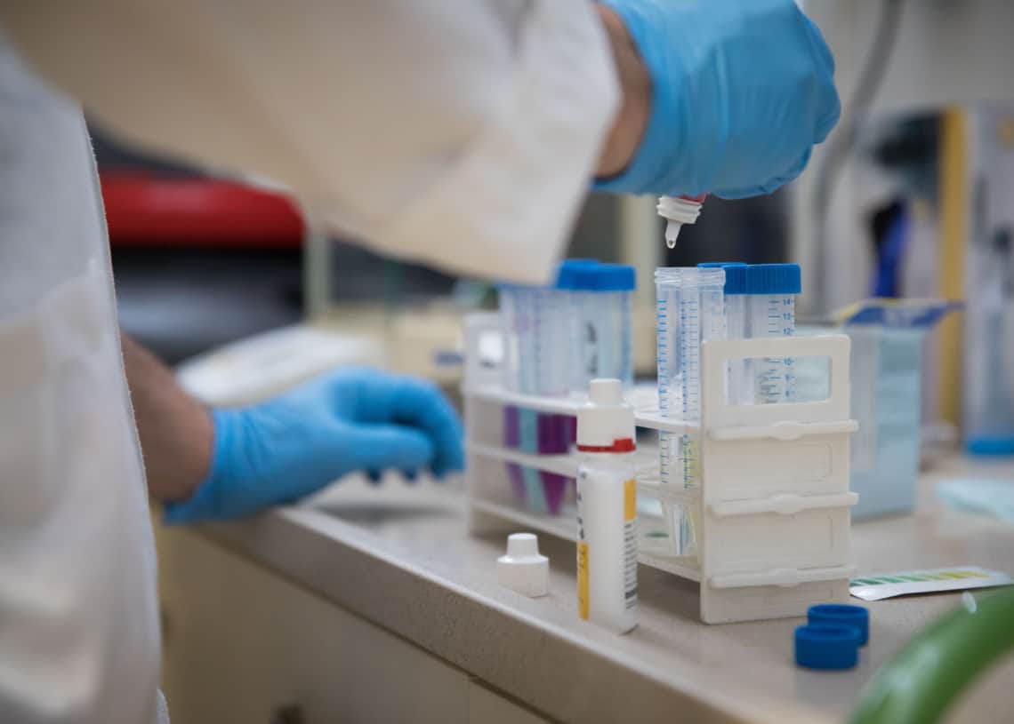 בדיקות מעבדה | צילום: פלאש 90