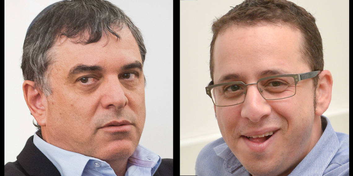 נדב פרי ושלמה פילבר | מקור: פלאש90