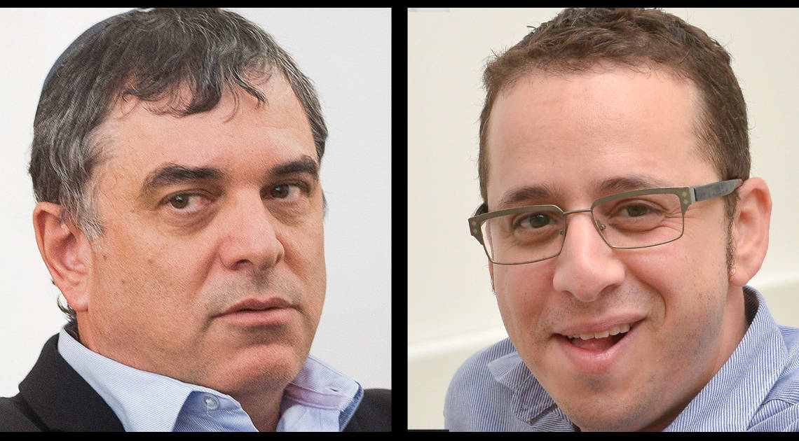 נדב פרי ושלמה פילבר | מקור: פלאש90