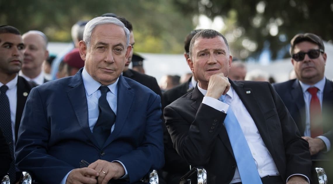 אדלשטיין בשליחות נתניהו? | צילום: הדש פורוש, פלאש 90