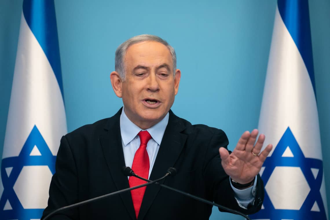 ראש הממשלה בנימין נתניהו | צילום: אוליבייה פיטוסי, פלאש 90