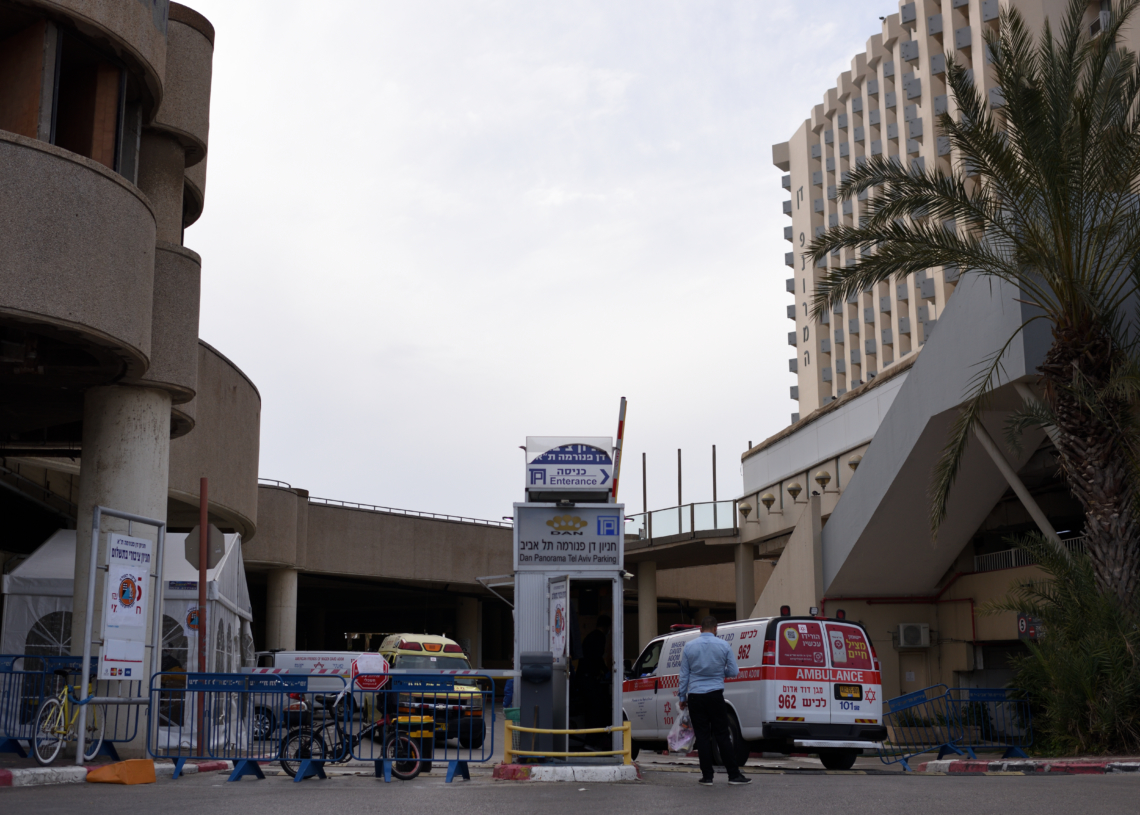 מלון דן פנורמה. "אנשים מרגישים כלואים". | צילום: גילי יערי פלאש 90