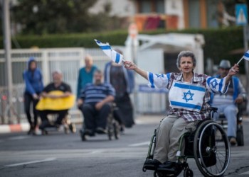 הפגנות הנכים שנה שעברה. טיפולים משקמים קוצצו | צילום: יונתן זיינדל, פלאש 90