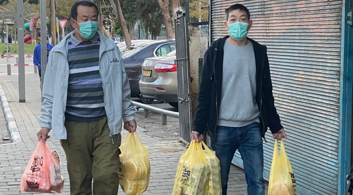 מהגרי עבודה ומבקשי מקלט בנווה שאנן | צילום: עינת פישביין