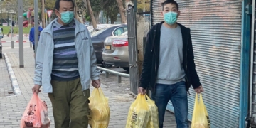 מהגרי עבודה ומבקשי מקלט בנווה שאנן | צילום: עינת פישביין