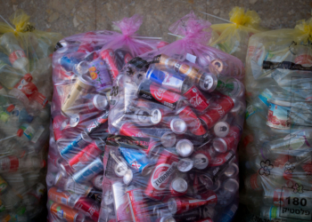 פחיות למיחזור. חודש וחצי של הפסקה | צילום: מירים אלסטר, פלאש90