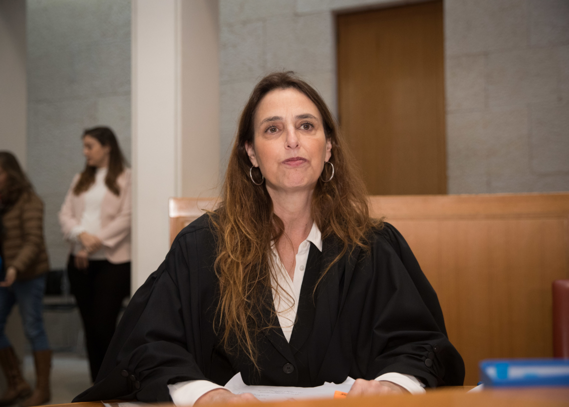 עורכת הדין דפנה הולץ לכנר בבית משפט העליון | צילום: יונתן סינדל, פלאש 90