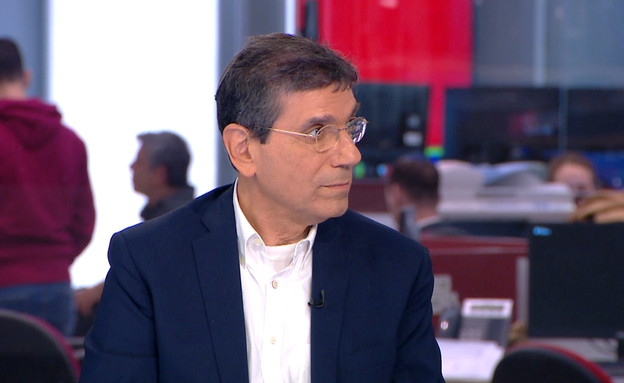 גבי ברבש בחדשות 12. הנחמן שי של מלחמת הקורונה | צילום: צילום מסך חדשות 12