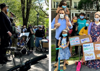 חב"ד למען זכויות אדם. קרואון הייטס | צילום: מאיה הרמן