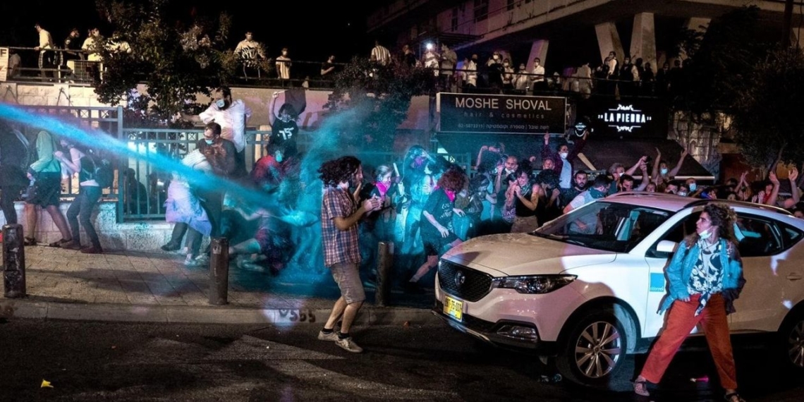 המכתזית בפעולה. צילום: איתי רון