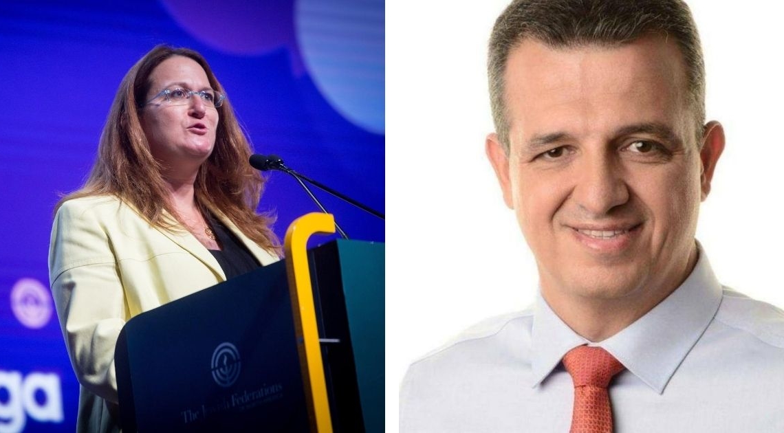 שאמה הכהן, ודנה עזריאלי | צילום: צילום מסך פייסבוק שאמה הכהן, מרים אלסטר פלאש 90