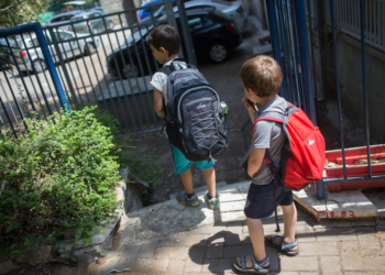 פתיחת שנת הלימודים בירושלים | צילום, יונתן סינדל, פלאש 90