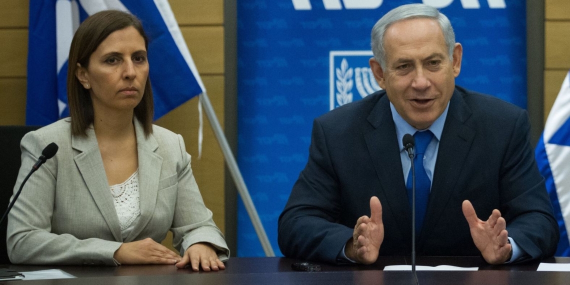 ראש הממשלה נתניהו וגילה גמליאל. צילום: פלאש 90