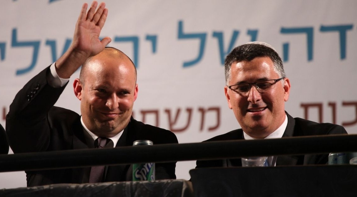 גדעון סער, נפתלי בנט | צילום: פלאש 90