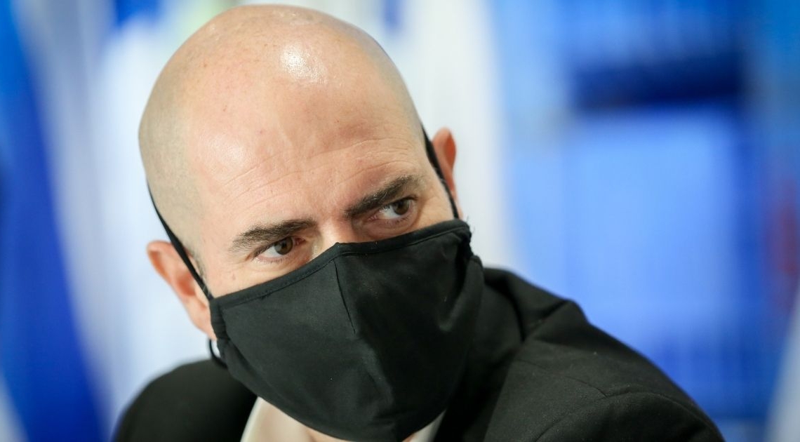 מתעקש לא לחסן. אמיר אוחנה. צילום: דוד כהן, פלאש 90