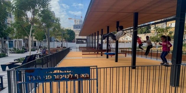 גינה ציבורית בפלורנטין | צילום: איתי רון