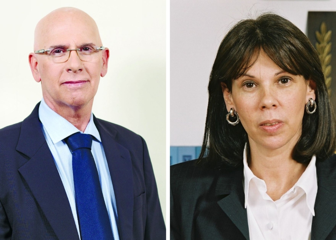 השופטת דורית קוברסקי ואחיה ראלי קוברסקי | צילום: אתר הרשות השופטת, יח"צ BDO