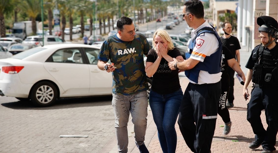 נפגעת ממתקפה על אשקלון השבוע | צילום: פלאש 90