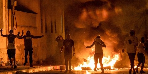 מהומות של ערבים ברמלה | צילום: יוסי אלוני, פלאש90